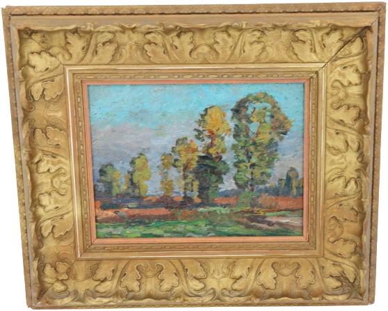 Paul Feron (20th C) French, Double Sided Painting (1 of 11)