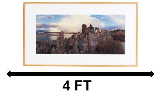 Macduff Everton (B. 1947) USA, Cibachrome Print: Macduff Everton (B. 1947) American, Cibachrome Print. Photograph Mono Lake. Macduff Everton has travelled the world for National Geographic. His work is in several museums including the International