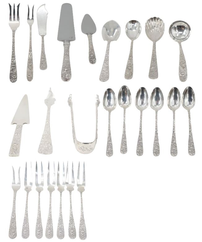 (25) Sterling  Flatware Pieces 19.5 ozt (1 of 18)