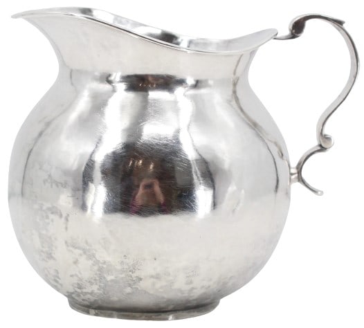 Antique 19 c. Coin Silver Water Pitcher, 15.22ozt (1 of 17)