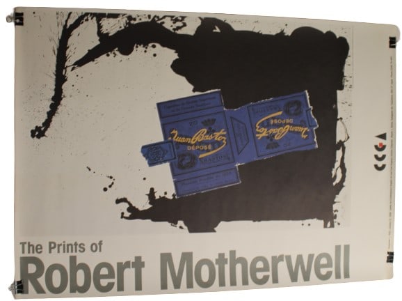 Robert Motherwell "Bastos" Poster 1975 (4/12 AP) (1 of 19)