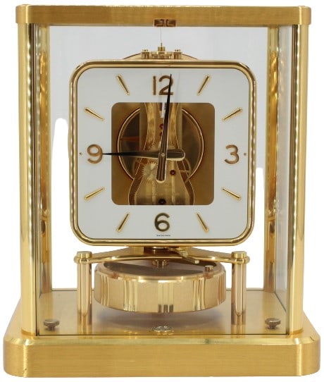 Vintage French Atmos Gilt Le Coultre Mantle Clock (1 of 19)