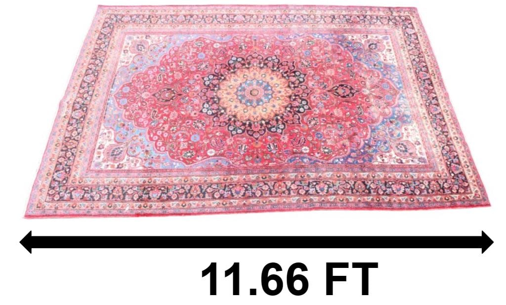 Antique Persian Oriental Carpet (1 of 16)