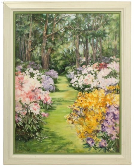 Barnabus (1922-2010) English O/C "Garden Path" (1 of 11)