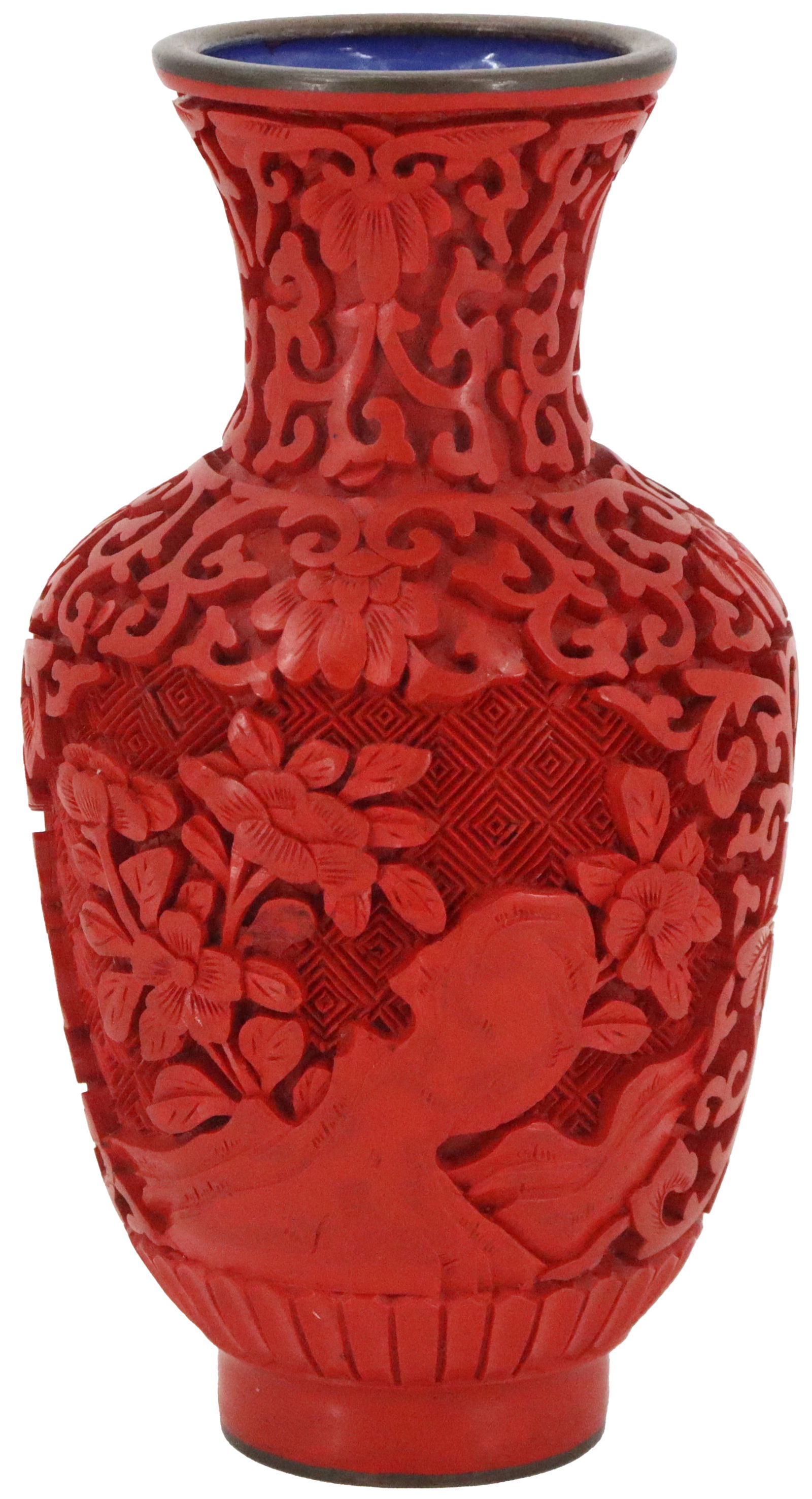 Small Cinnabar Lacquer Vase (1 of 10)