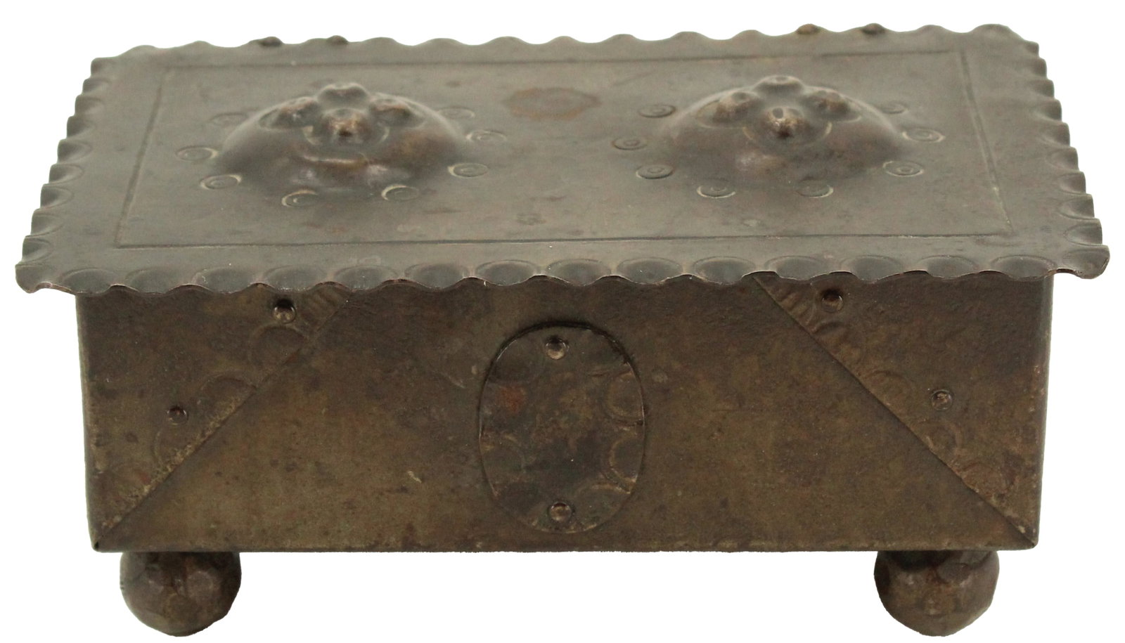 Early 1900s Hugo Berger Goberg Arts and Crafts Box (1 of 16)