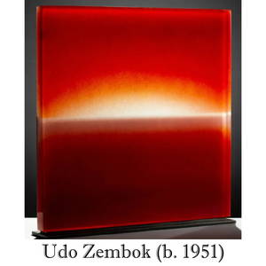 Udo Zembok (b. 1951) German, Art Glass