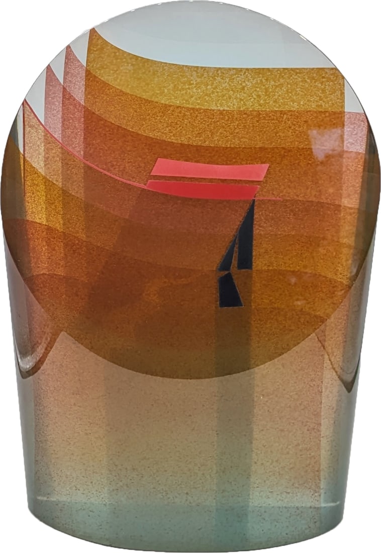 Jiri Karel (B.1952) Czech Republic, Art Glass Sculpture (1 of 14)