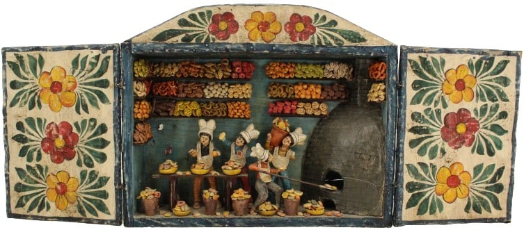 Nicario Jimenez (1957) Vintage Peruvian Retablos (1 of 19)