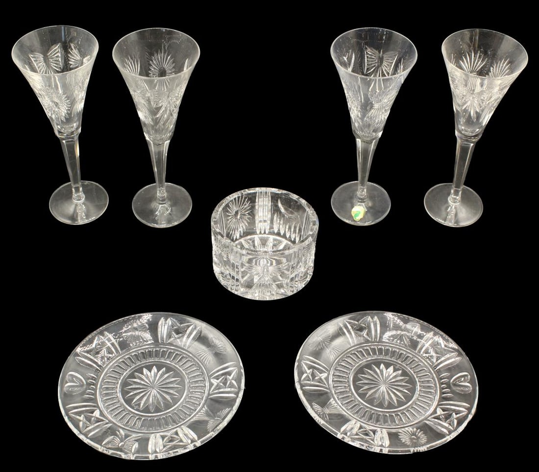 7 Misc Waterford Five Toasts Millennium Design (1 of 19)