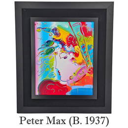 Peter Max (b. 1937) American, Acrylic on Canvas