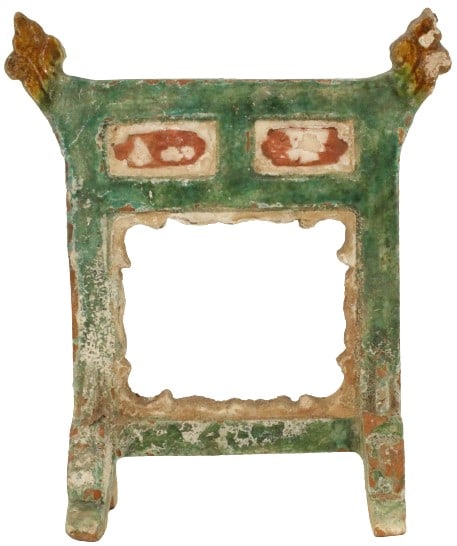 Ming Sancai Glazed Earthenware Model of a Gate (1 of 18)