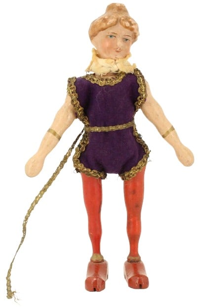 Schoenhut Lady Acrobat - Bisque Head (1 of 8)