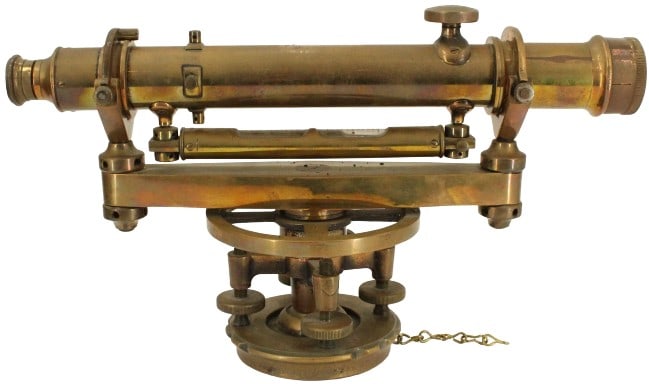 Antique American Brass Surveyors Transit (1 of 20)
