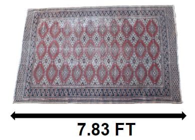 Antique Persian Bokhara Rug (1 of 20)