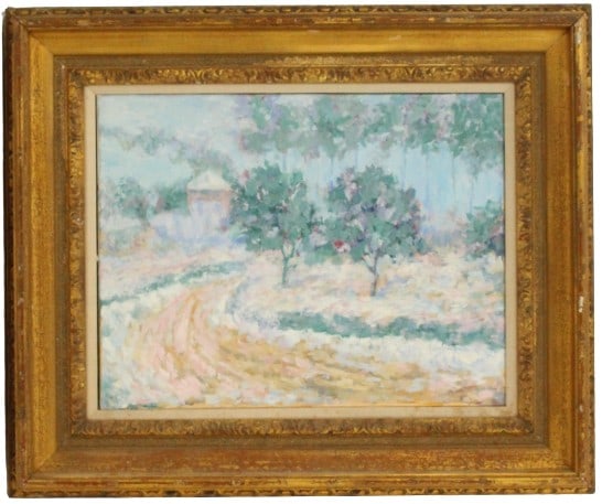 Linda Appleton O/C Impressionist Rural Landscape (1 of 11)