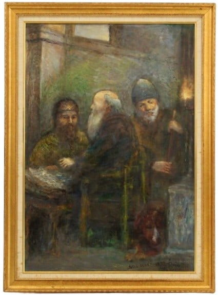 Stig Olsen (1918-1990) Danish, Oil on Canvas (1 of 10)