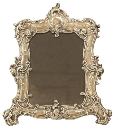 Silver Rococo Picture Frame (1 of 10)