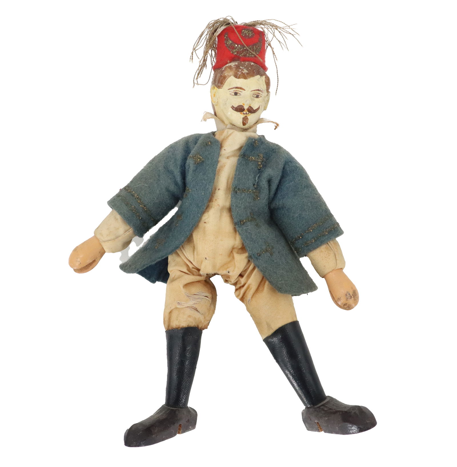 Schoenhut Circus Lion Tamer, Wood Carved (1 of 13)