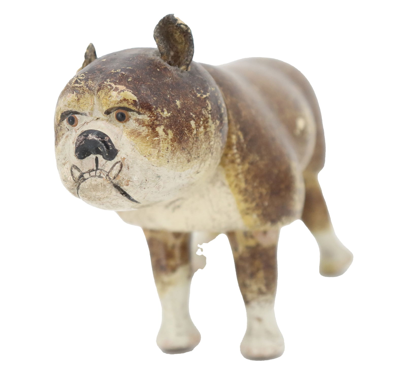 Schoenhut Circus Bulldog, Wood Carved (1 of 12)