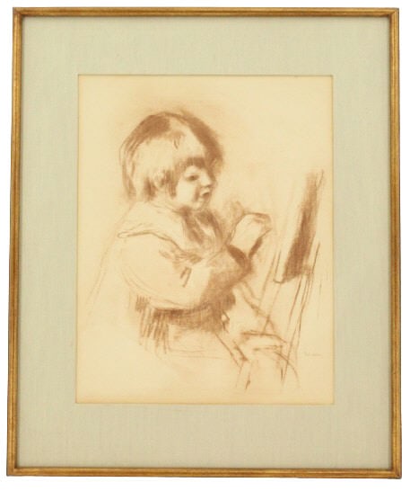 Pierre-Auguste Renoir (1814-1919) French, Lithograph (1 of 7)