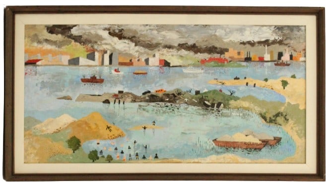 Ralph McGuire (1917-2006) American, Oil on Masonite (1 of 11)