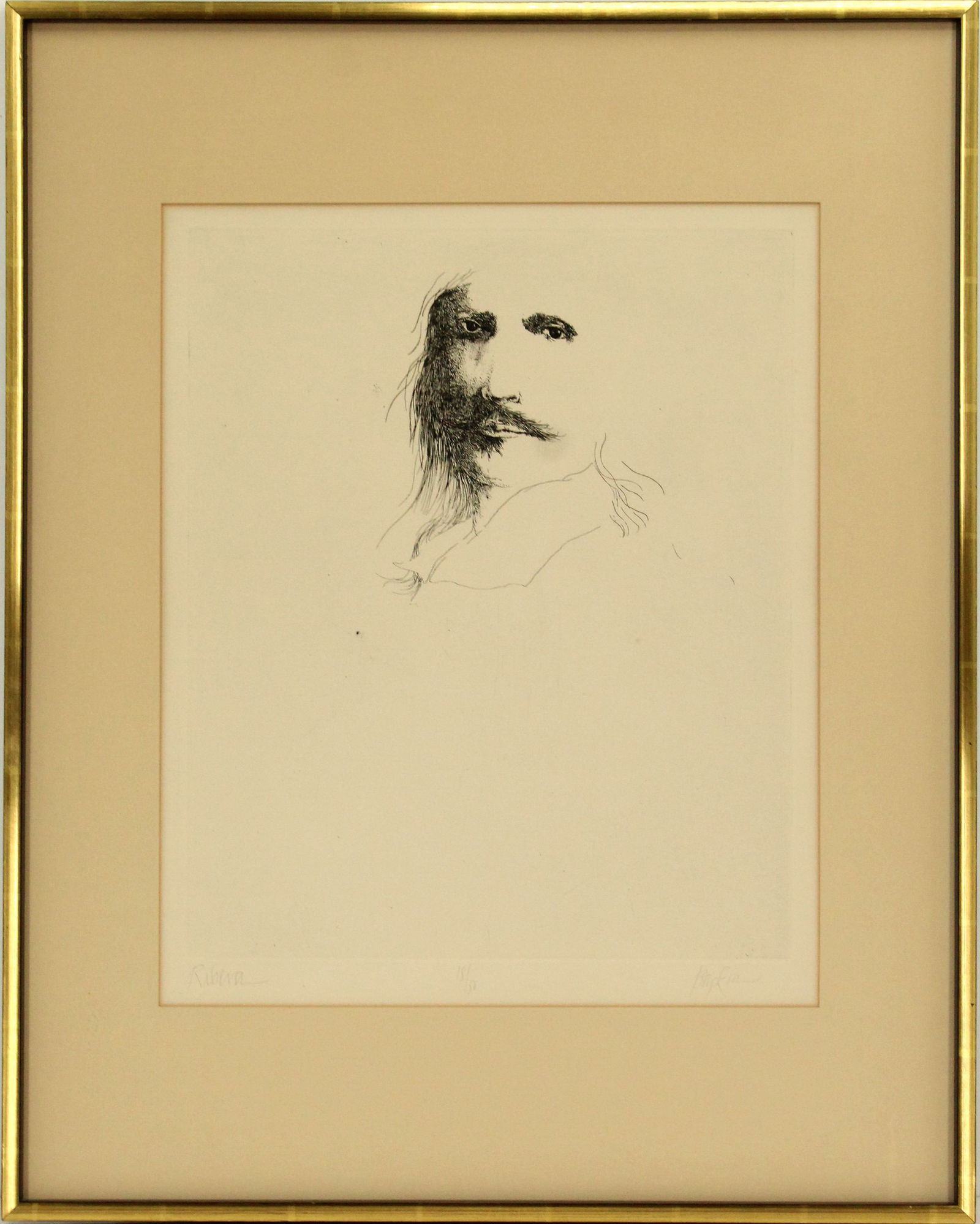 Leonard Baskin (American, 1922-2000) Etching (1 of 10)