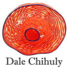 Dale Chihuly (b. 1941) Red Sea Foam Art Glass