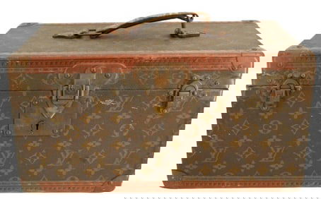 Vintage Hard Sided Louis Vuitton Case