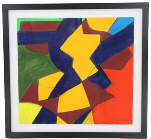 David Hayes (1931-2013) American, Abstract Painting