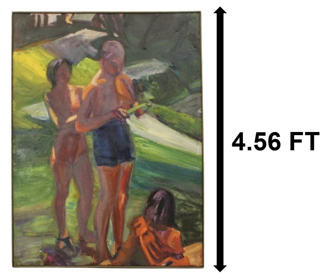 Blanche Brody (B 1925) American, Oil on Canvas (1 of 9)