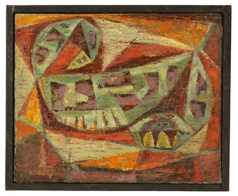 Robert Sterling (B 1914) American, Oil on Canvas