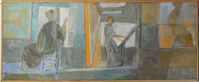 Charles Andrew Taylor (1910-1975) American, Oil on Canvas