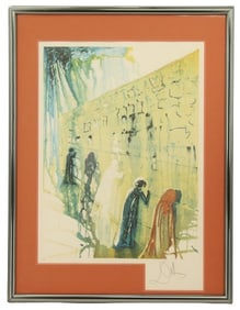 Salvador Dali (1904 - 1989) Wailing Wall Lithograph