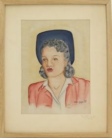 Ora Gipe (1922-2022) American, Watercolor