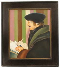 Mel Ramos (1935-2018) American, Oil on Canvas