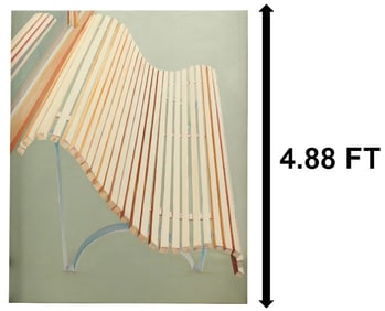 Leta Ramos (1934-2020) American, Oil on Linen