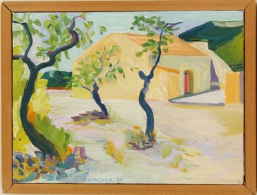 Suzanne Schumacher (B 1951) American, Oil on Canvas