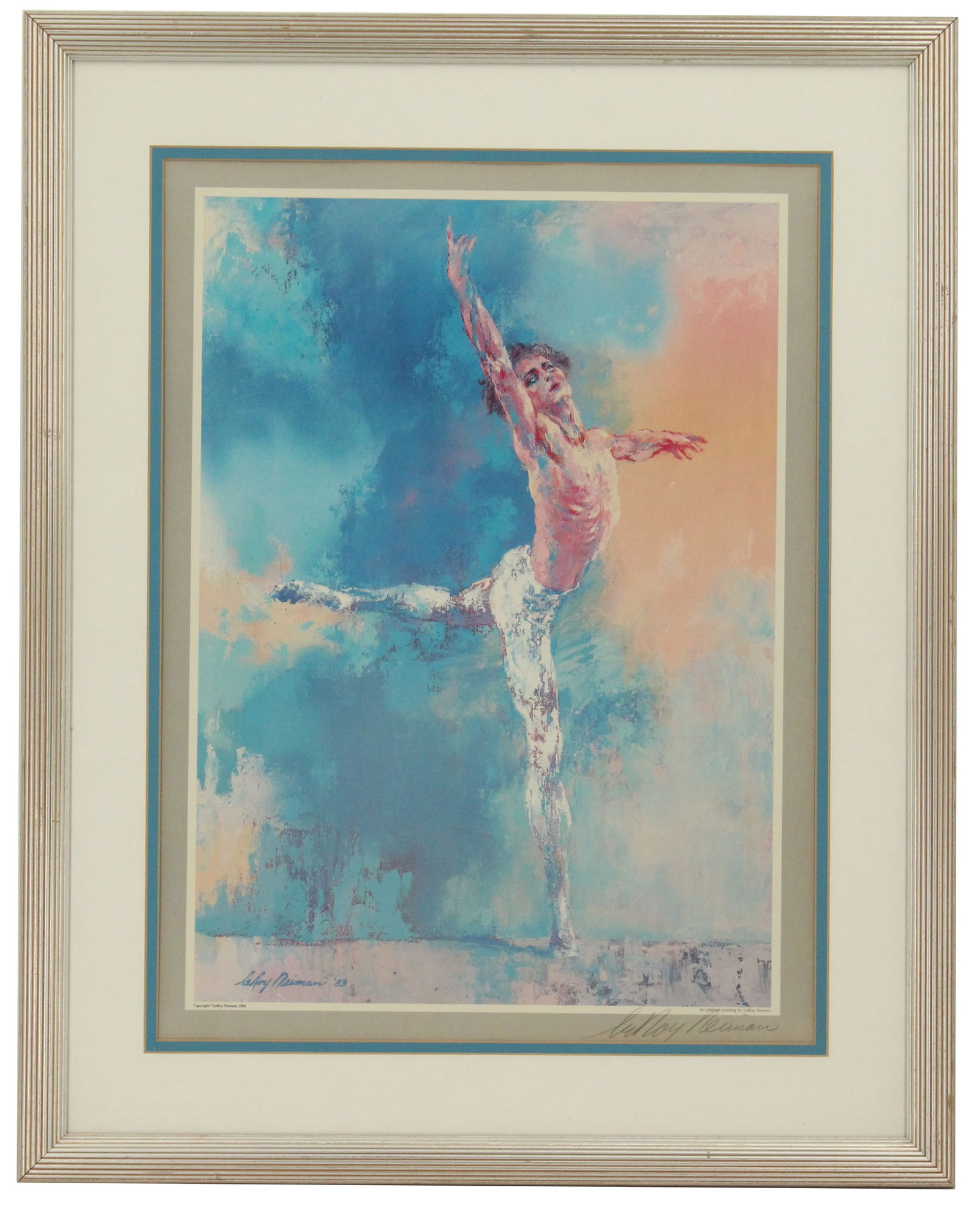 LeRoy Neiman (1921-2012) American, Lithograph, Ballet Dancer (1 of 8)