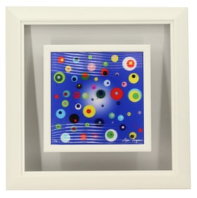 Ron Agam (b. 1958) Israel, Lenticular Hologram