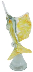 Hand Blown Murano Glass Swordfish