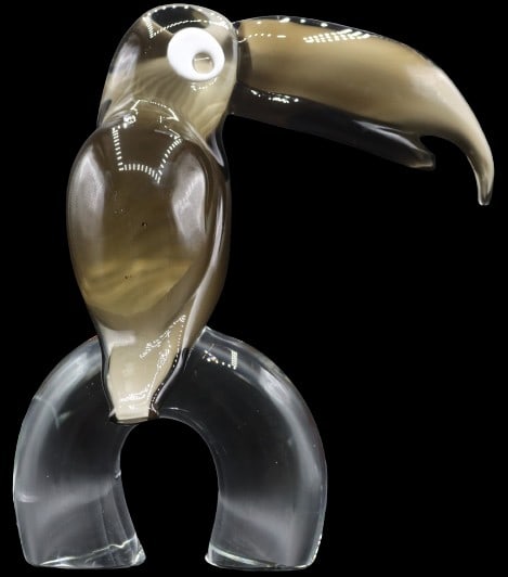 Licio Zanetti Murano Hand Blown Glass Toucan (1 of 14)