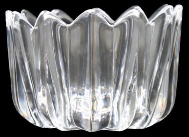 Orrefors Cut Crystal Tulip Bowl