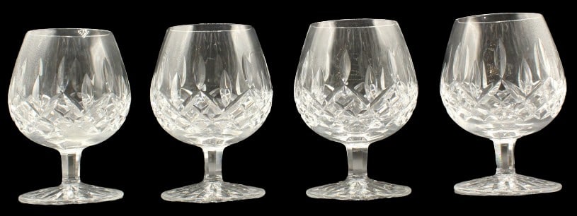 (4) Waterford Brandy Snifters (1 of 12)