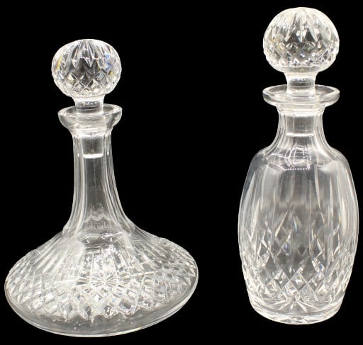 (2) Waterford Cut Crystal Decanters (1 of 18)