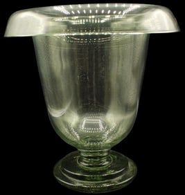 English Art Glass Vase