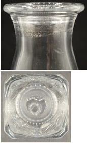 (4) Crystal Decanters & Stoppers