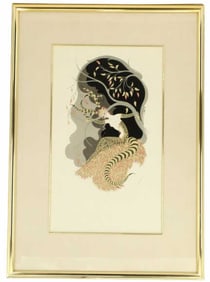 Erte (1892-1990) French, Signed Colorized Print