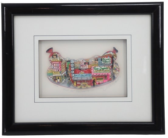 Charles Fazzino (b. 1955) American, Lithograph (1 of 13)