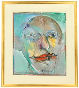 Craig Rubadoux  (American, b. 1937) Oil on Paper